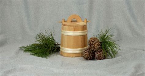 Бочонок для меда Кадка для засолки 1 л (2900) - купить по выгодным ...