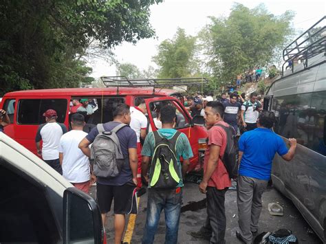 CruzRojaGT on Twitter IncidenteVial Colisión frontal de 2