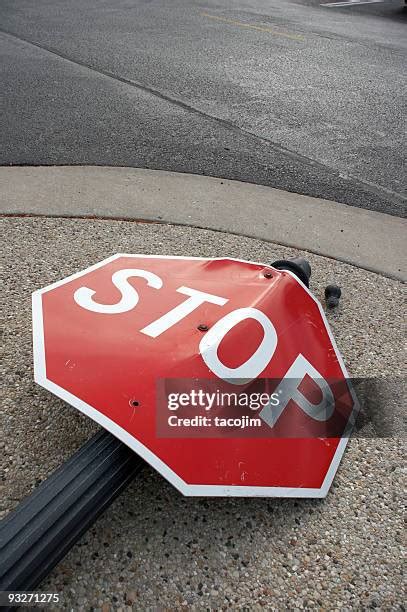 260 Broken Stop Sign Stock Photos High Res Pictures And Images