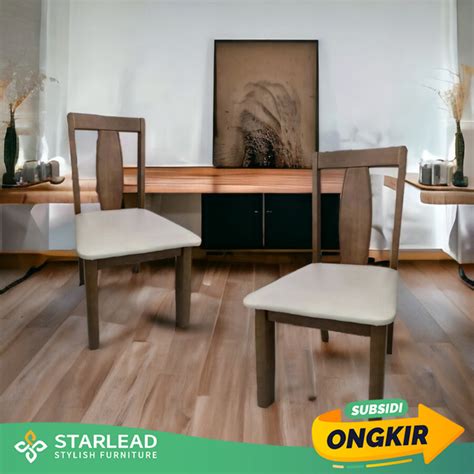 Promo Starlead Kursi Makan Kayu Empress Oakwood Cicil X Jakarta