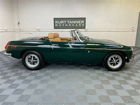 Mgb British Racing Green With Biscuit Trim Excellent Cosmetic