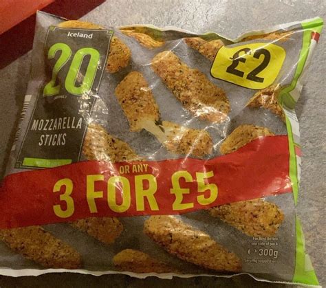 Mozzarella Sticks Iceland