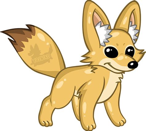 Fennec Fox Standing Drawing By Yoshiko Animation On Newgrounds