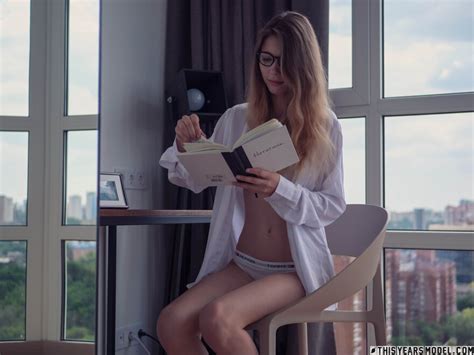 Mila Azul Reading With Mila Imperial Purple ThisYearsModel Nakety Milaazul 008 002 Porn