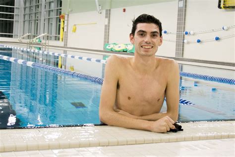 Before Coming Out Gay College Swimmer Found Comfort In The Pool Outsports