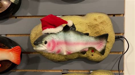 Travis The Singing Trout Sings Two Country Christmas Songs For The