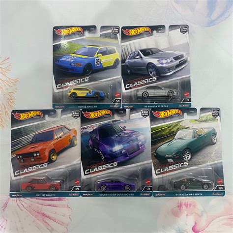Hot Wheels Premium Modern Classic Honda Civic Eg Spoon Set Pcs Shopee Malaysia