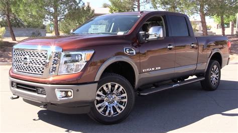 2016 Nissan Titan Xd Platinum Reserve Cummins Diesel Start Up Test