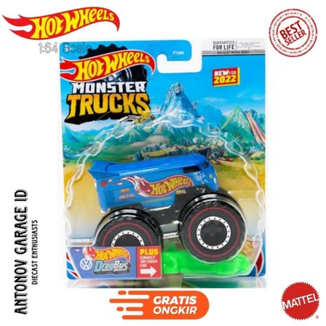 Hot Wheels Monster Trucks VW Drag Bus Super Treasure Hunt THS Limited Shopee Singapore