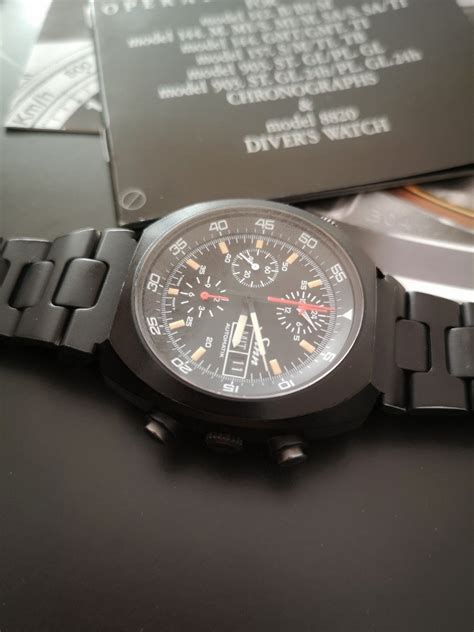 FS Sinn 142 PVD Automatic Chronograph Lemania 5100 43mm MyWatchMart