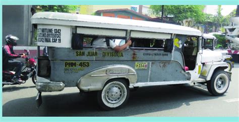 Jeepney Side View Vector