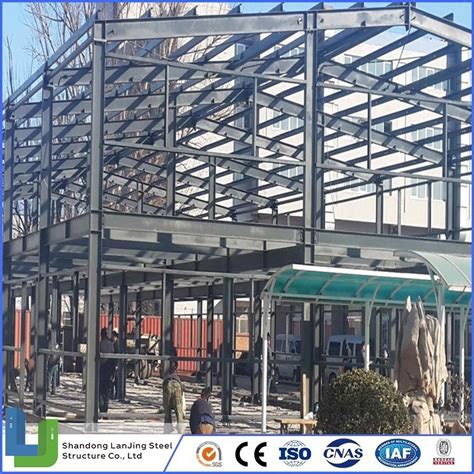 Light Prefabricated Customized Gable Frame Industrial Construction For