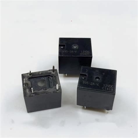 รีเลย์ขนาดเล็ก 895-2A-V 12VDC รีเลย์รถยนต์แบบสัมผัสเปิดคู่ | Shopee ...