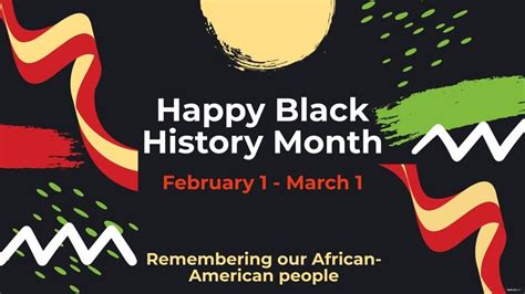 Black History Month Flyer Background in EPS, Illustrator, JPG, PSD, PNG ...