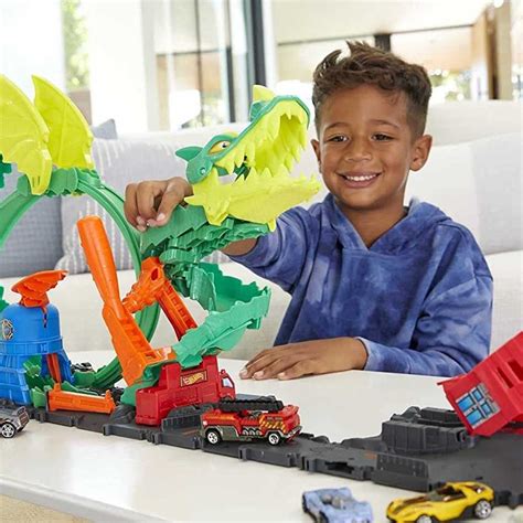 Трек Hot Wheels City Dragon Loop Хот вілс Петля дракона 1 700 грн Інші ігрові набори Львів