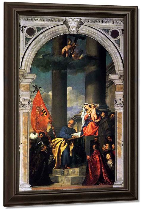 Madonna Of The Cherries By Titian Print Or Painting Reproduction From