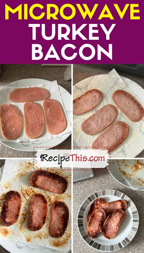 Microwave Turkey Bacon Recipe This