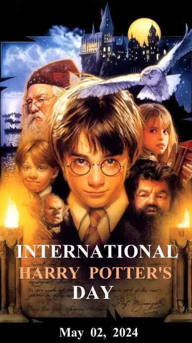 Dia Internacional Do Harry Potter - International Harry Potter Day Template | PosterMyWall
