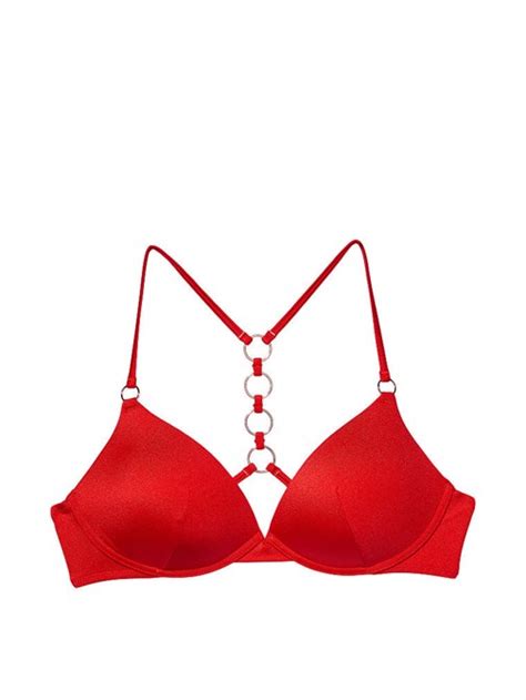 Halka Detaylı Push Up Bikini Üstü