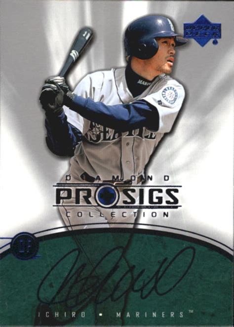 Ud Diamond Pro Sigs Baseball Card Pick Ebay