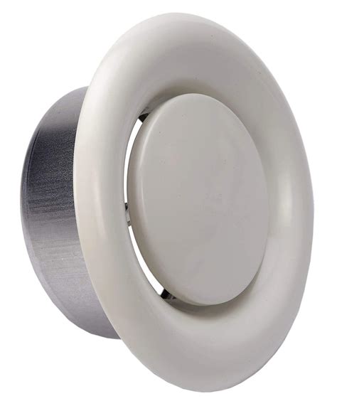 Diffuseur De Plafond Rond Avec Valve Disque Grille D Extraction