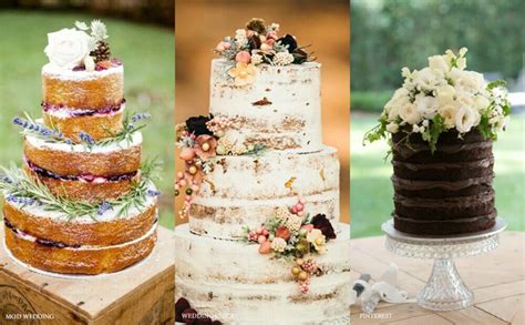 Reinventa lo clásico con una naked cake Mi Boda