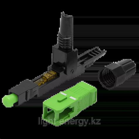 Быстрый коннектор типа SC/APC для FTTH кабелей (fast-коннектор ...