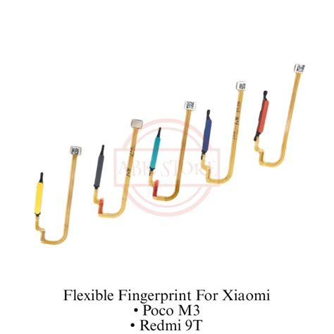 Jual FLEXIBLE FINGERPRINT XIAOMI POCO M3 REDMI 9T FLEXIBEL SIDIK JARI