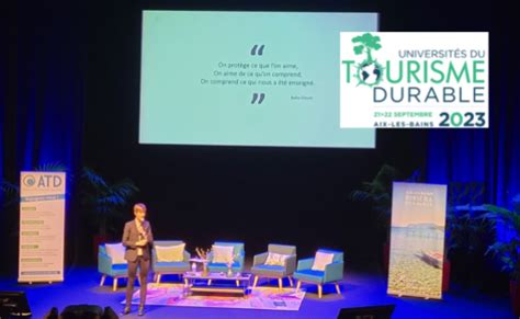 UniversitÉs Du Tourisme Durable 2023 Thématique Sources And Ressources