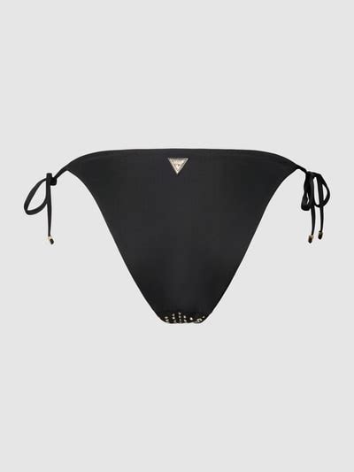 Guess Bikini Hose Mit Strasssteinbesatz Black Online Kaufen