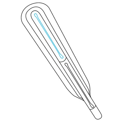 How To Draw A Thermometer Really Easy Drawing Tutorial