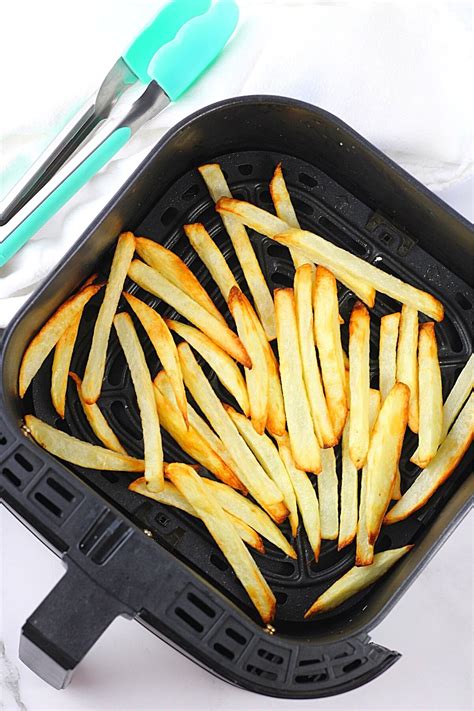 how long to cook homemade french fries in air fryer