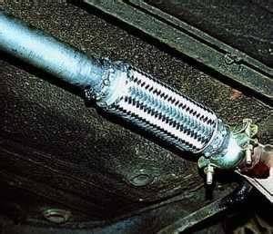 Ваз 2107 крепление выхлопной трубы