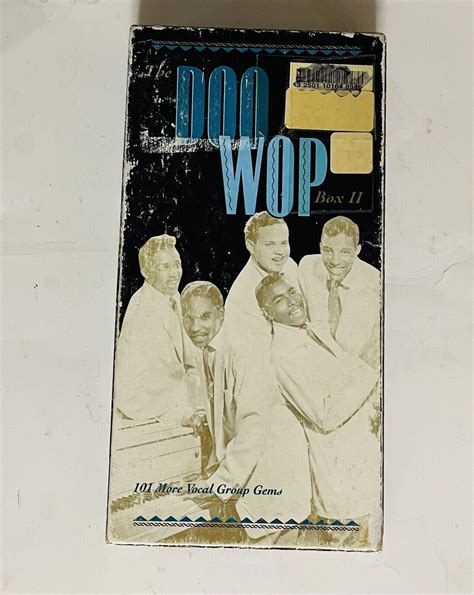 The Doo Wop Box II 4CD Box Set Rhino Music 101 More Vocal Group Gems W