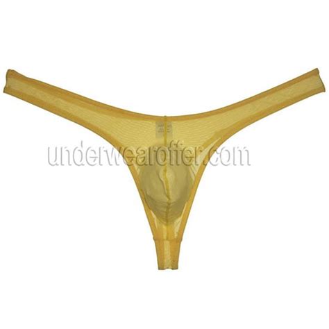 Men S Bikini Male Sexy Bulge Pouch Tangas See Through Mesh Thongs Narrow Front Hipster T Back