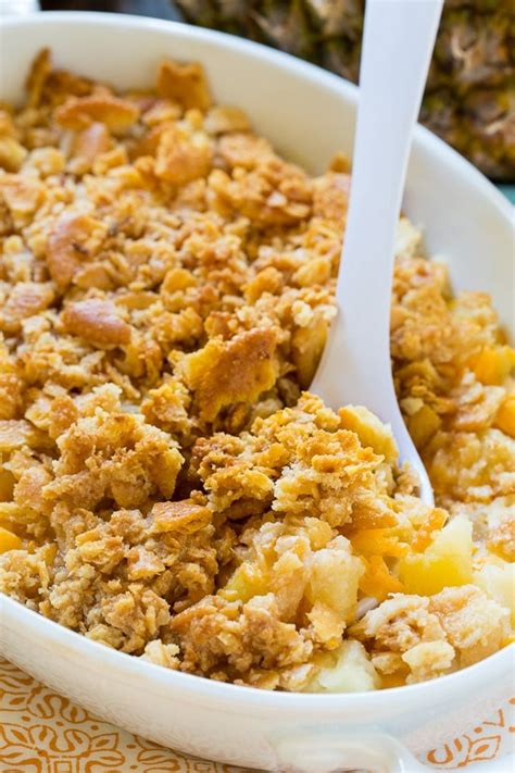 Pineapple Casserole Recipe Spicy Southern Kitchen