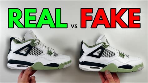 Real Vs Fake Nike Air Jordan Seafoam Sneaker Comparison 56 Off