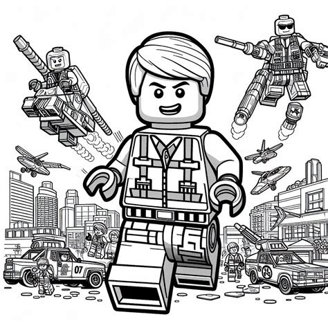 Desenhos para colorir: Lego