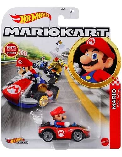 Carrinho Hot Wheels Mario Kart Wild Wing Gbg Mattel Parcelamento Sem Juros