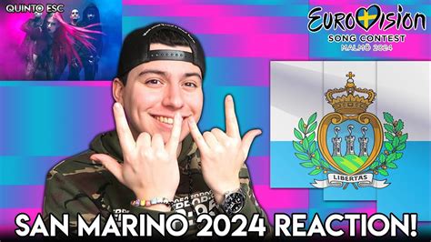 Megara 11 11 Reaction Eurovision 2024 San Marino Quinto ESC