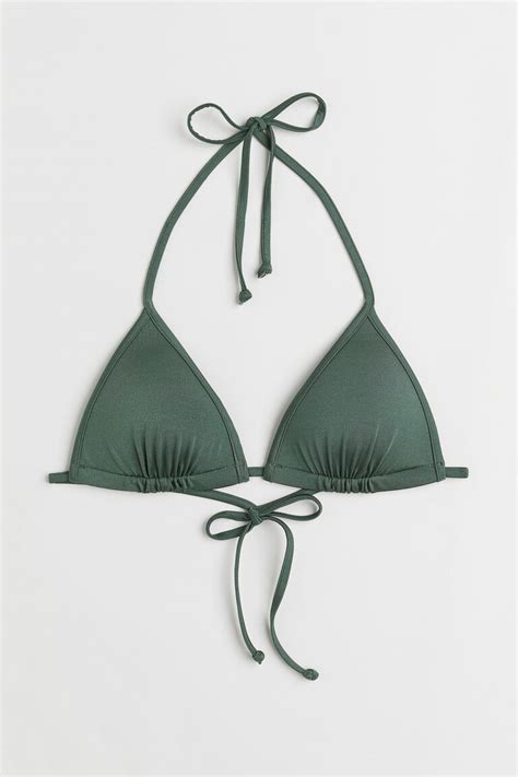 Push Up Triangle Bikini Top