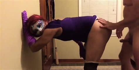 Hard Bareback Fuck Against The Wall With CD Claudia