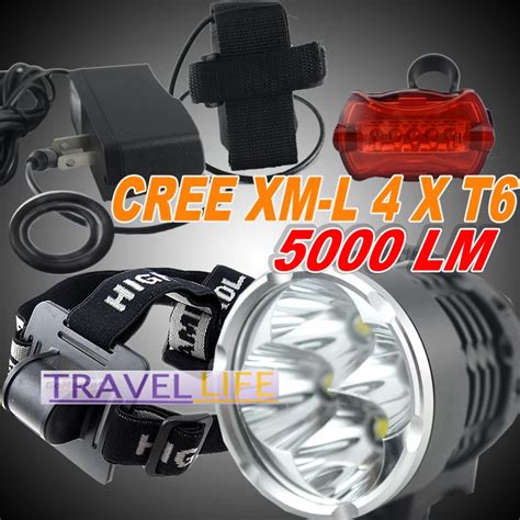 Купить новые! 5000 люмен 4x кри XML-Т6 из светодиодов фары фары ...