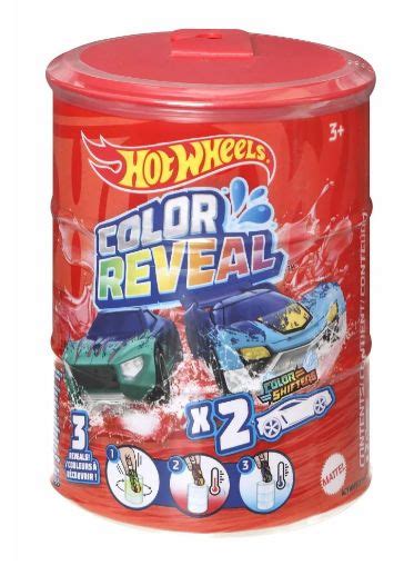 Машинка Hot Wheels Color Reveal Pack Of Vehicles With Surprise Reveal Color Change Feature