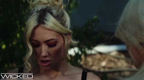 Wicked HOT Lesbian Blonde Facesitting And Eating Each Other Out Kenzie Anne