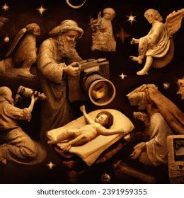 Nativity Scene Centered On Baby Jesus AI-generated image 2391959355 | Shutterstock