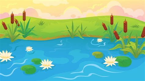 Pond Cartoon Images – Browse 76,096 Stock Photos, Vectors, and Video ...