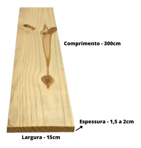 T Bua De Pinus Cm X M Madeira P Constru O Unidades