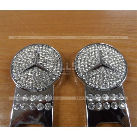 Защелки для ремней Mercedes со стразами, купить, цена. (China: M-112)
