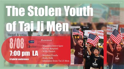 The Stolen Youth Of Tai Ji Men Youtube